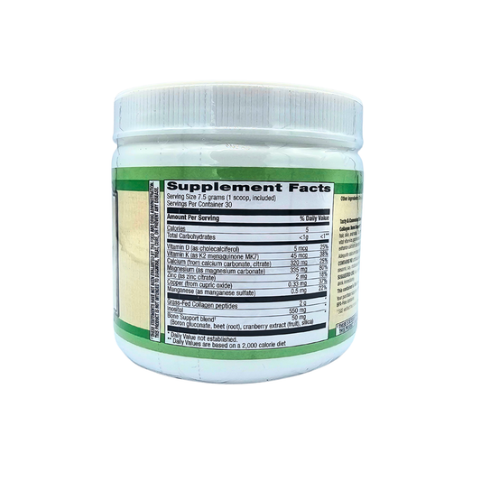Collagen Bone Support - Refreshing Citrus Berry Flavored - 7.9 Oz.