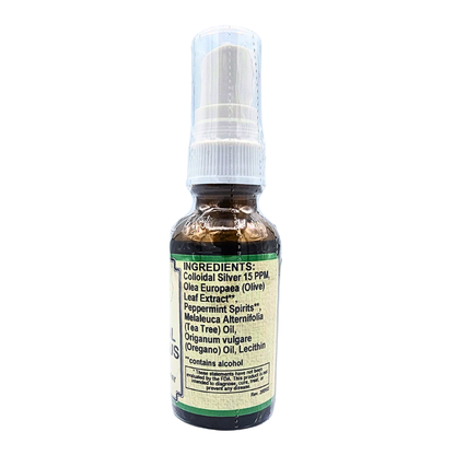 Colloidal Silver Plus - Herbal Topical Spray - 1 Fl. Oz.