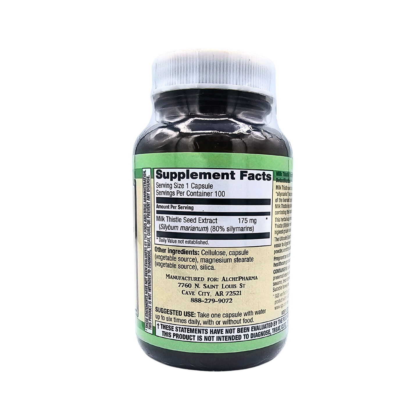 Milk Thistle - 175 Mg Ultimate Extract