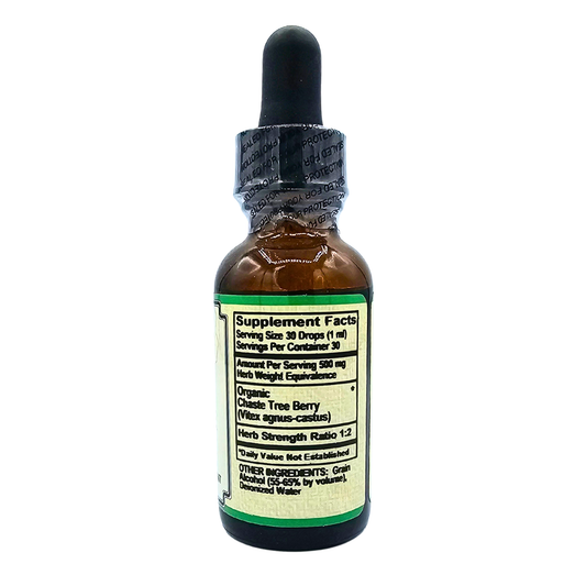 Chaste Tree - 500 Mg. - 1 Fl. Oz.