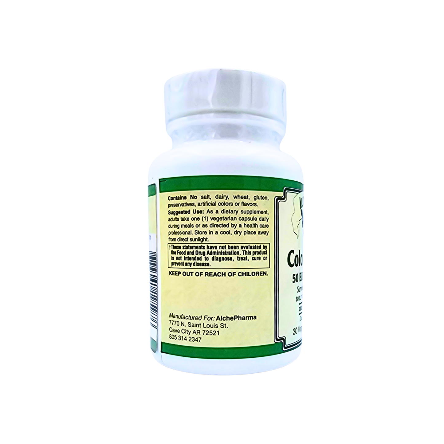 Colon Health - 50 Billion Probitoic