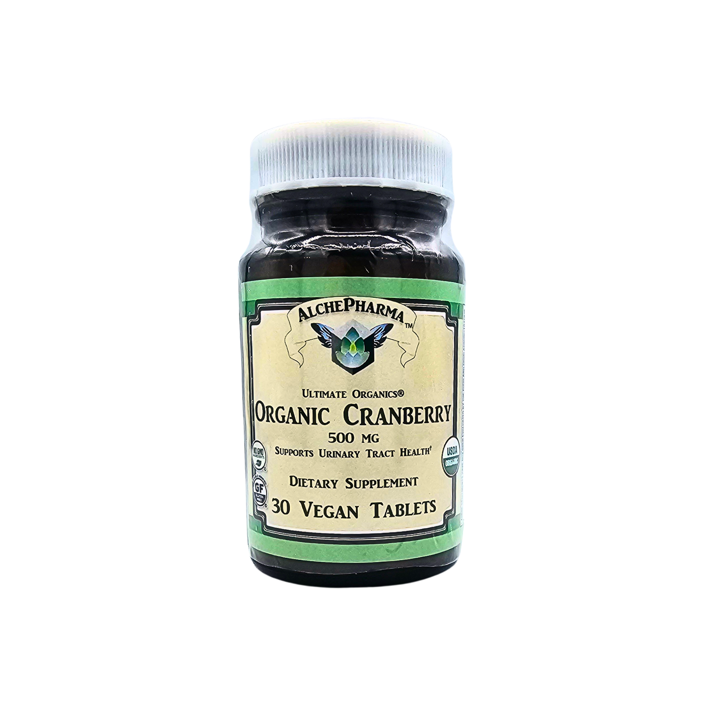 Organic Cranberry 500 mg - 30 Tablets
