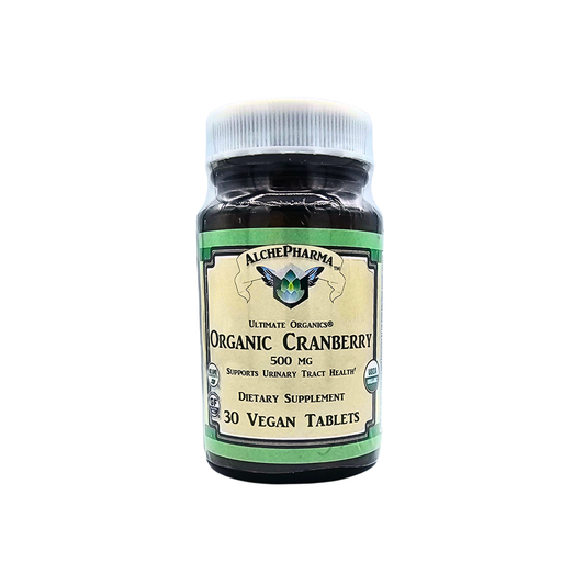 Organic Cranberry 500 mg - 30 Tablets