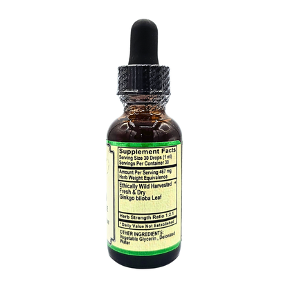Ginkgo - 467 Mg, Alcohol Free - 1 Fl. Oz.