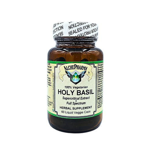 Holy Basil - Supercritical, Full Spectrum - 60 Liquid Filled Capsules