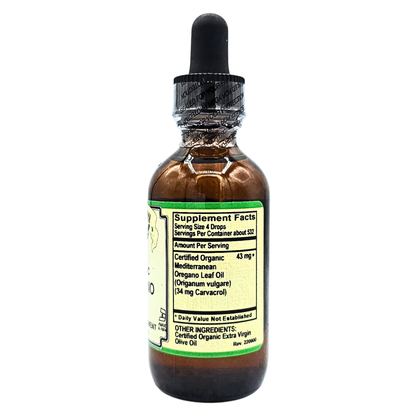 Organic Oregano Oil - 80% carvacrol