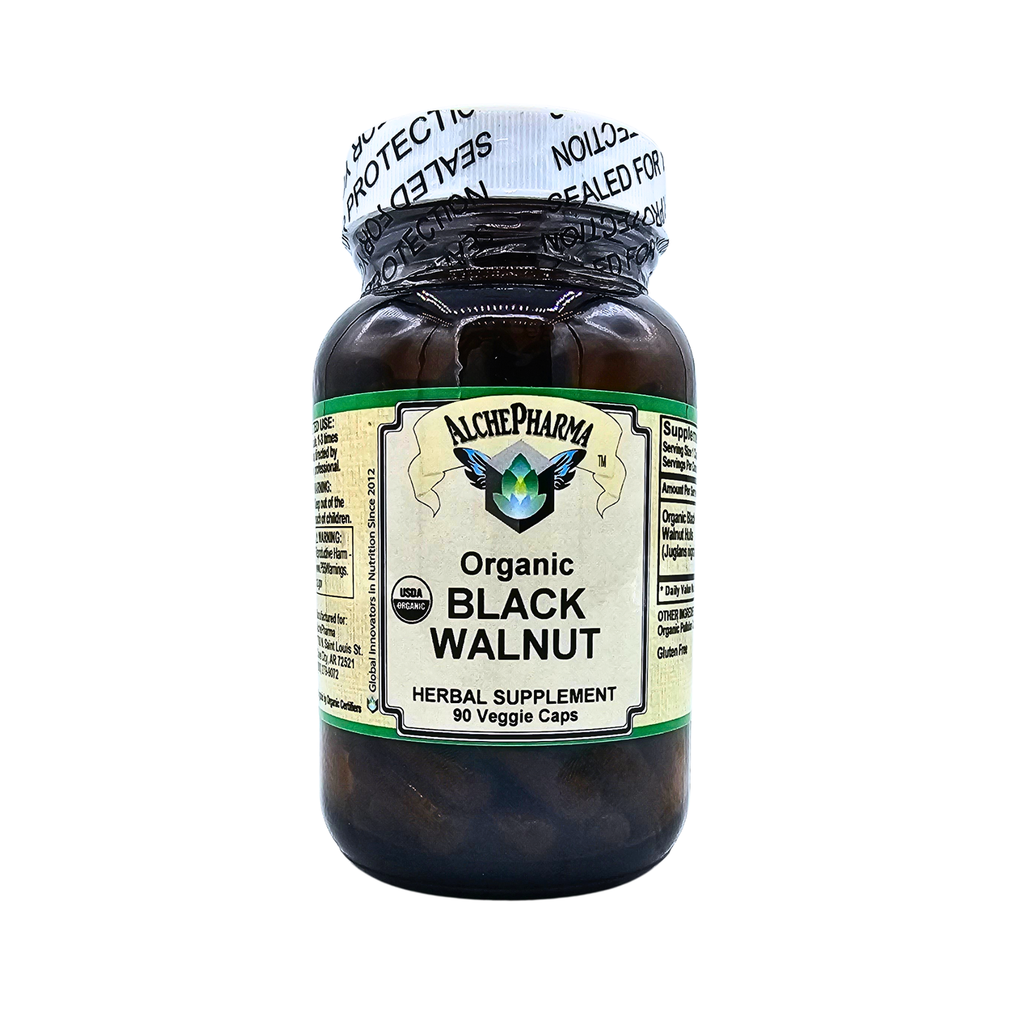 Black Walnut - Organic, 500 Mg - 90 Capsules