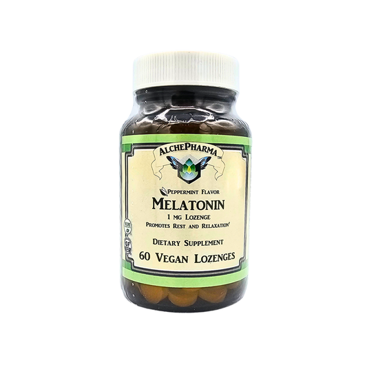 Melatonin 1 mg - Peppermint Flavored - 60 Lozenges