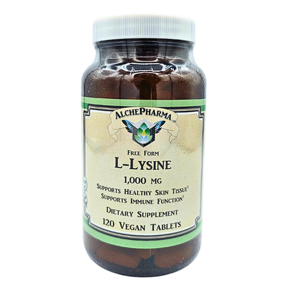 L-Lysine - 1,000 Mg, Free Form - 120 Tablets