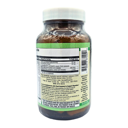 Iron Free Multi Caps - with Carotenoids and Plant Enzymes - 90 Capsules