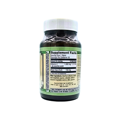 Vitamin C 1,000 mg Plus Rose Hips - Prolonged Release Tablets