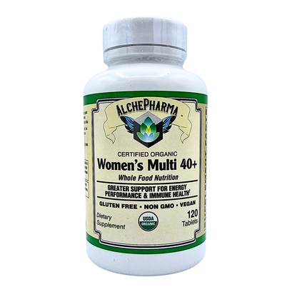 Women's Multi 40+ - Organic Whole Food Nutrition