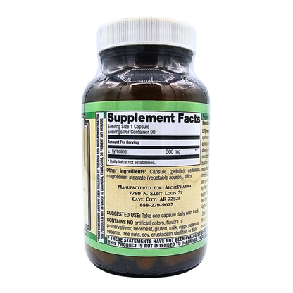 L-Tyrosine 500 mg - 90 Capsules