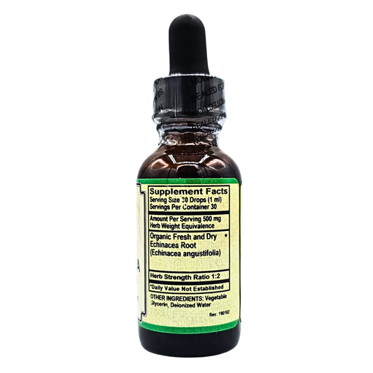 Echinacea- 500 mg, Alcohol-Free Extract