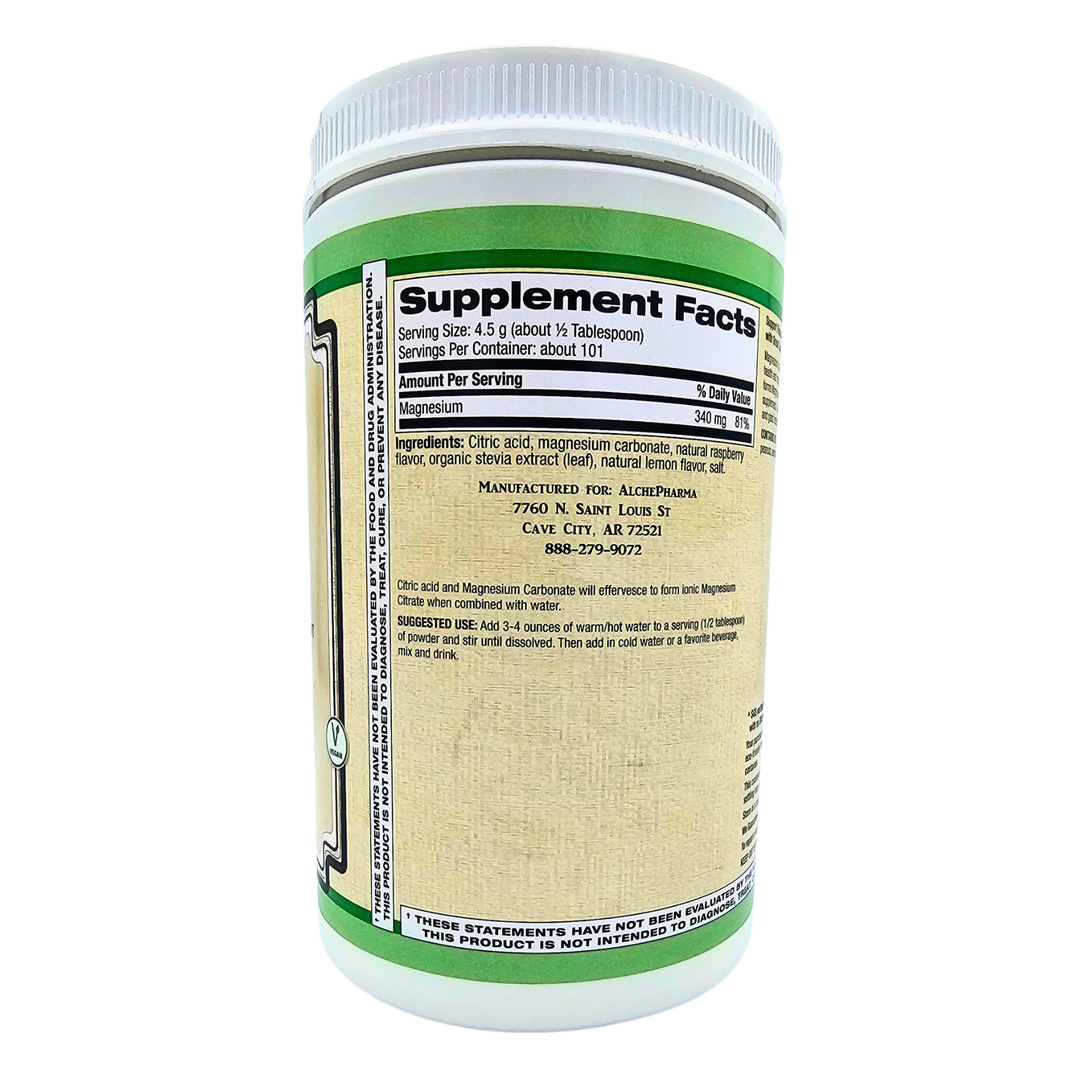Mag Relax - Raspberry Lemonade Flavor - 16 Oz.
