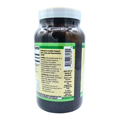 Lecithin 1,200 Mg - 100 Softgels