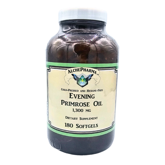 Evening Primrose Oil Softgels - 1,300 Mg Cold-Pressed, Hexane-Free