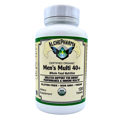 Men's Mutli 40+ - Organic Whole Food Nutrition
