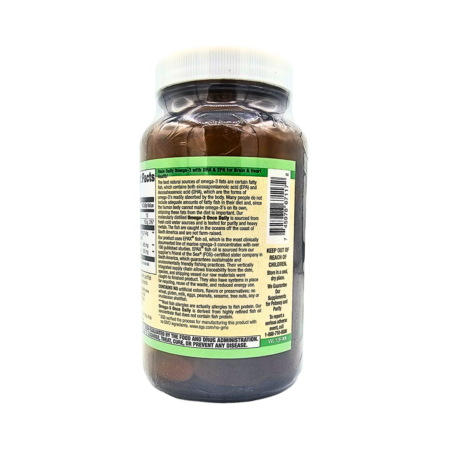 Omega-3 Once Daily with EPA & DHA