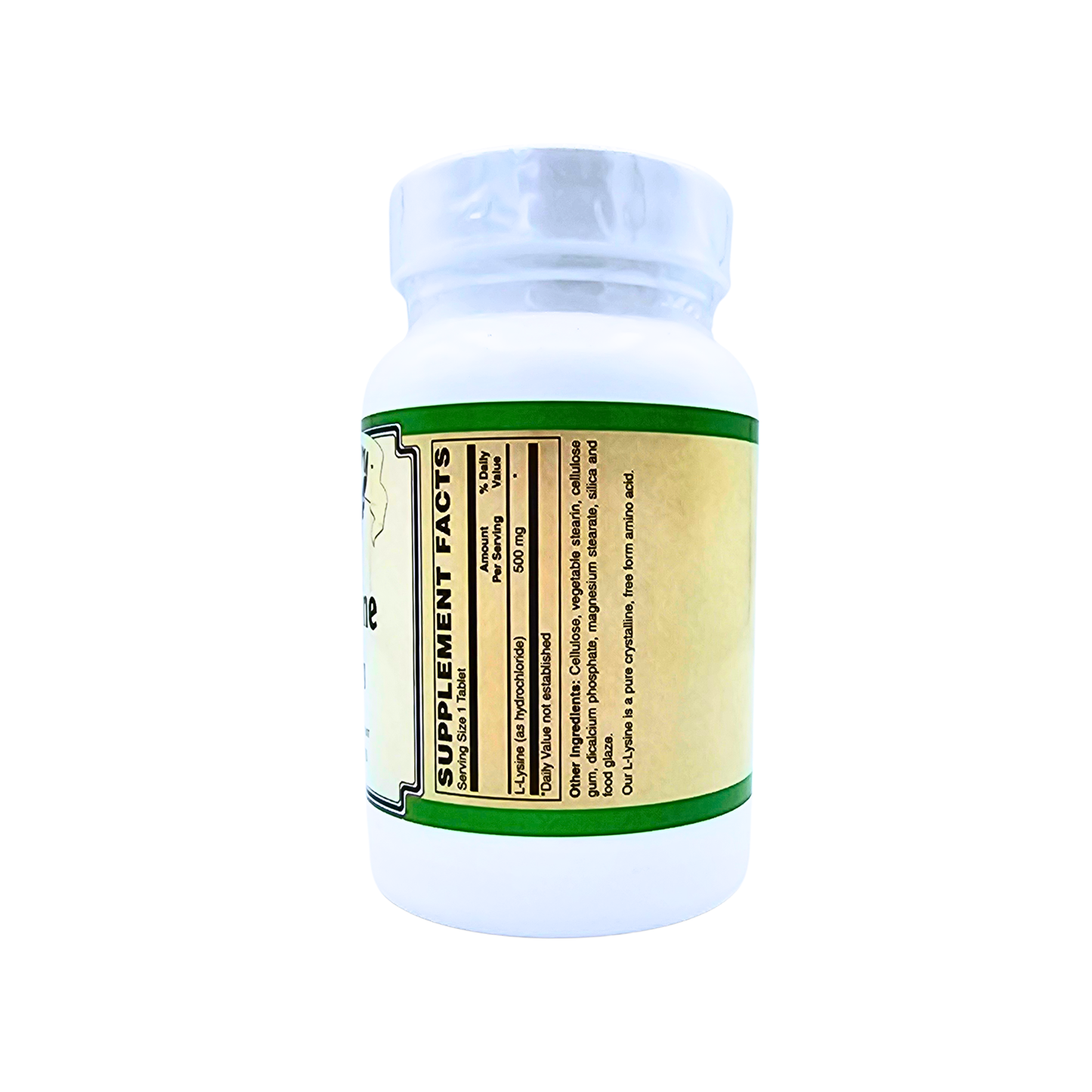 L-Lysine - 500 mg Tablets