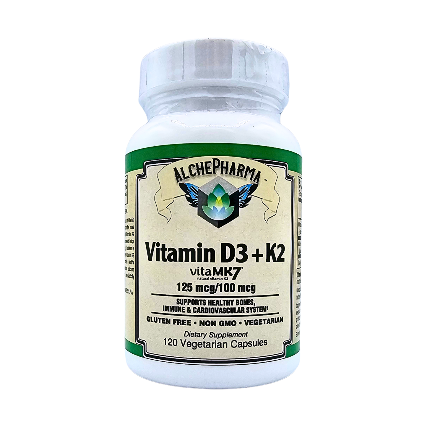 Vitamin D-3 + K2 125 mcg/100 mcg