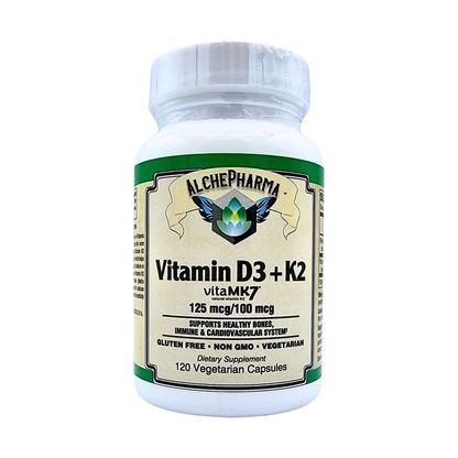 Vitamin D-3 + K2 125 mcg/100 mcg