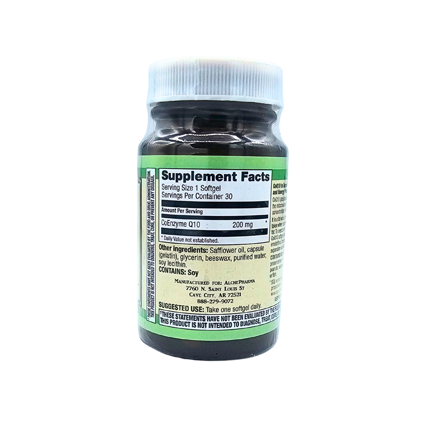 CoQ10 - 200 Mg Softgels