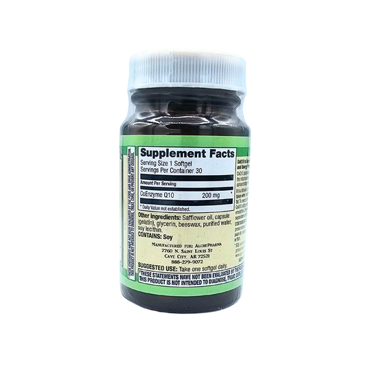 CoQ10 - 200 Mg Softgels
