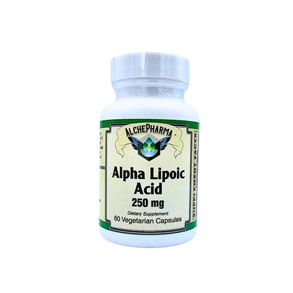 Alpha Lipoic Acid 250 mg Capsules