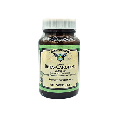 Beta-Carotene, Natural 25,000 IU Plus other Carotenoids