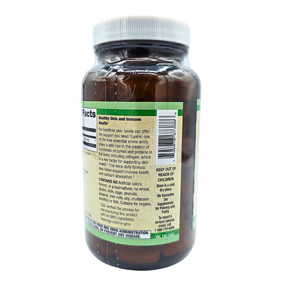 L-Lysine - 1,000 Mg, Free Form - 120 Tablets
