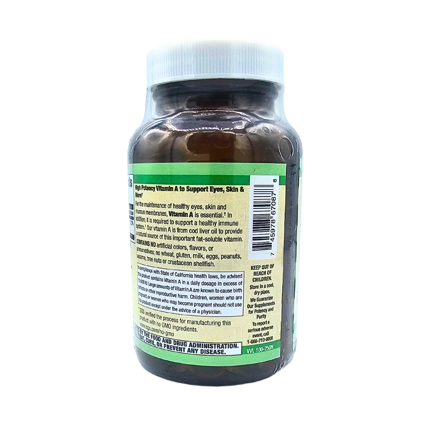Vitamin A - 10,000 IU Softgels