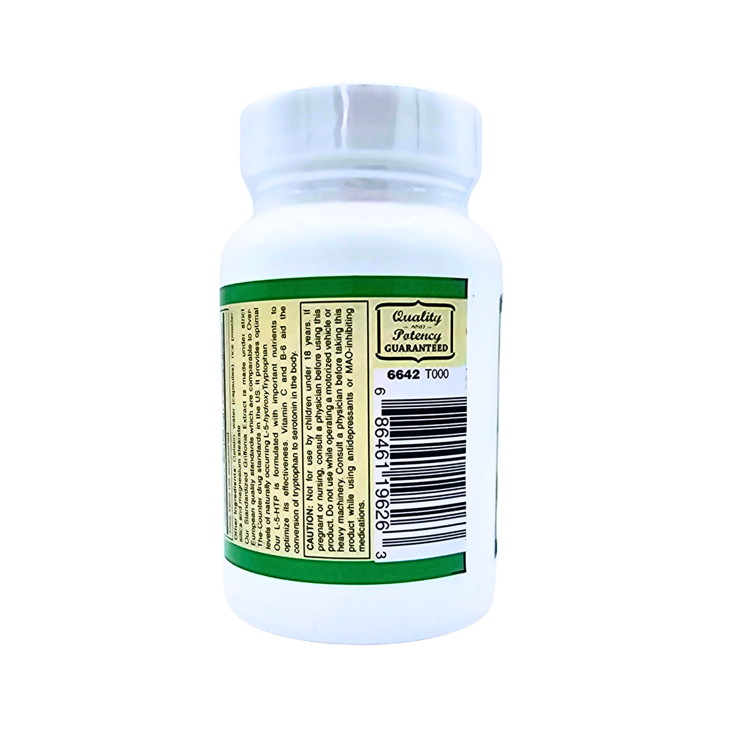 L-5-Htp - Capsules with Vit B-6 & C