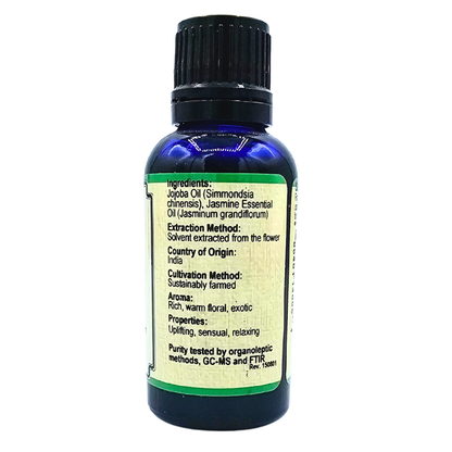 Jasmine Absolute - 7.5% Essential Oil in Jojoba Oil - 1 Fl. Oz.