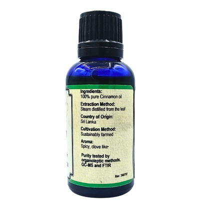 Cinnamon Leaf - 100% Pure Essential Oil - 1 Fl. Oz.