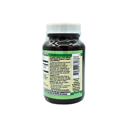 Policosanol 20 Mg - Cholesterol Support - 60 Capsules