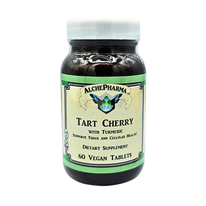 Tart Cherry Tablets - with Turmeric for Tissue and Cellular Support