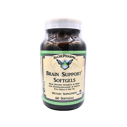 Brain Support Softgels - with SerinAid - 60 Softgels