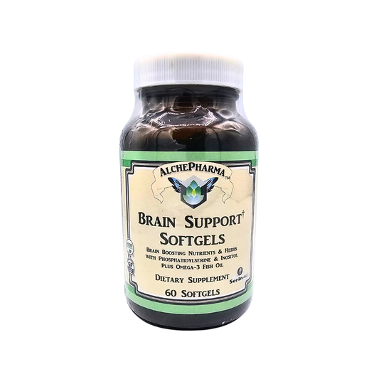 Brain Support Softgels - with SerinAid - 60 Softgels