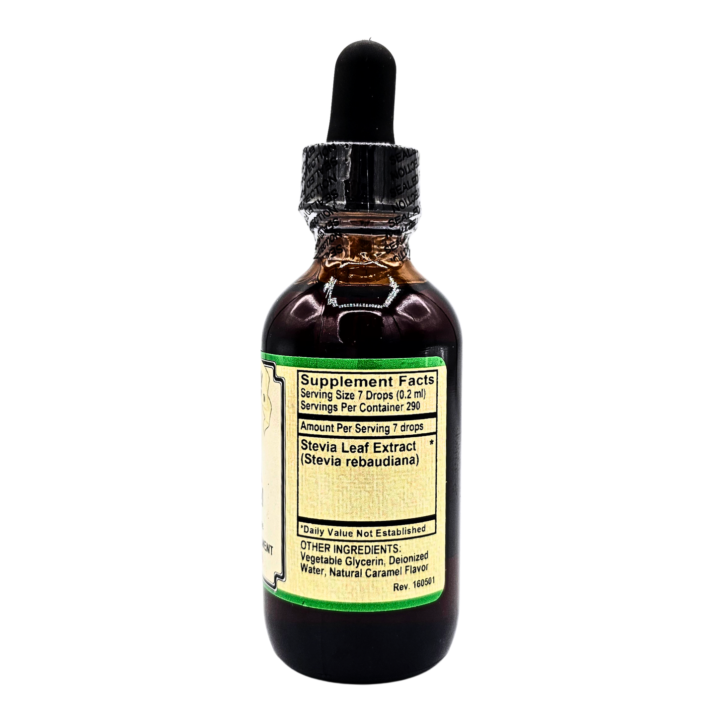 Stevia Leaf Extract, Caramel - 2 Fl. Oz.