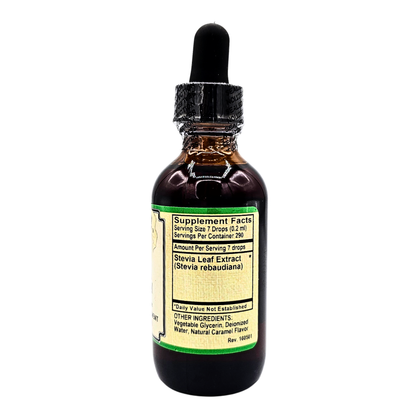 Stevia Leaf Extract, Caramel - 2 Fl. Oz.