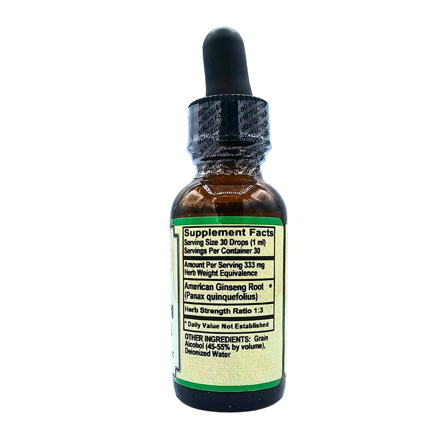 American Ginseng - 333 Mg. - 1 Fl. Oz.