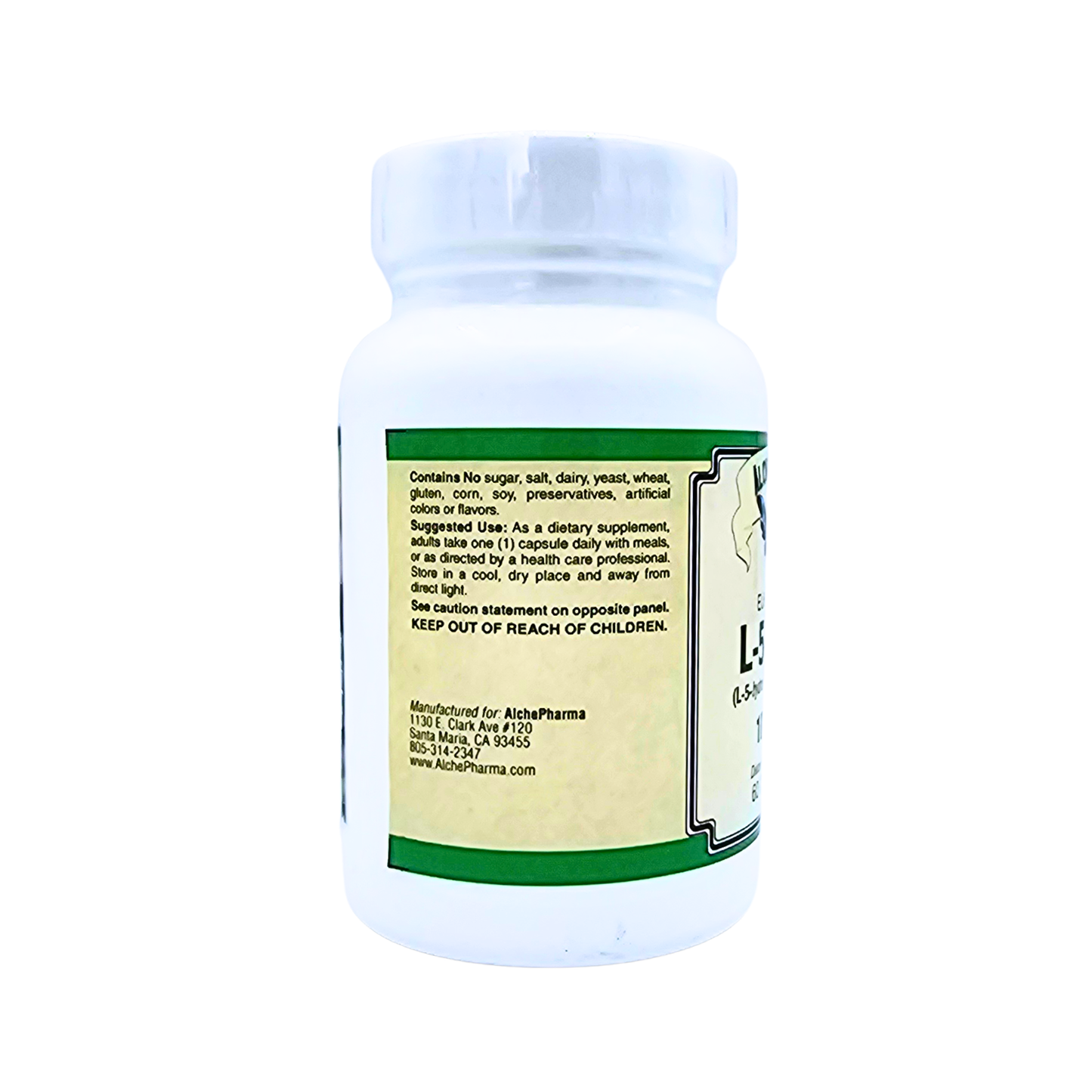 L-5-Htp - Capsules with Vit B-6 & C