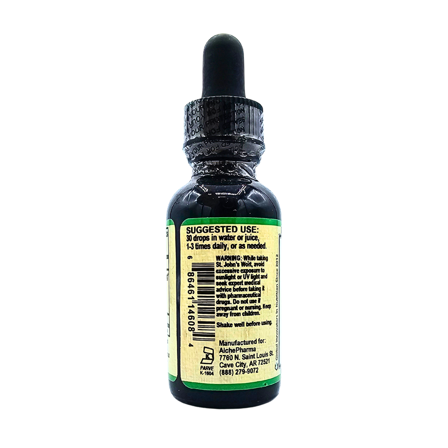St. John's Wort - 500 Mg Herbal Tincture