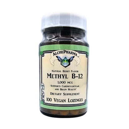 Methyl B-12 - 1,000 mcg, Berry Flavored - 100 Lozenges
