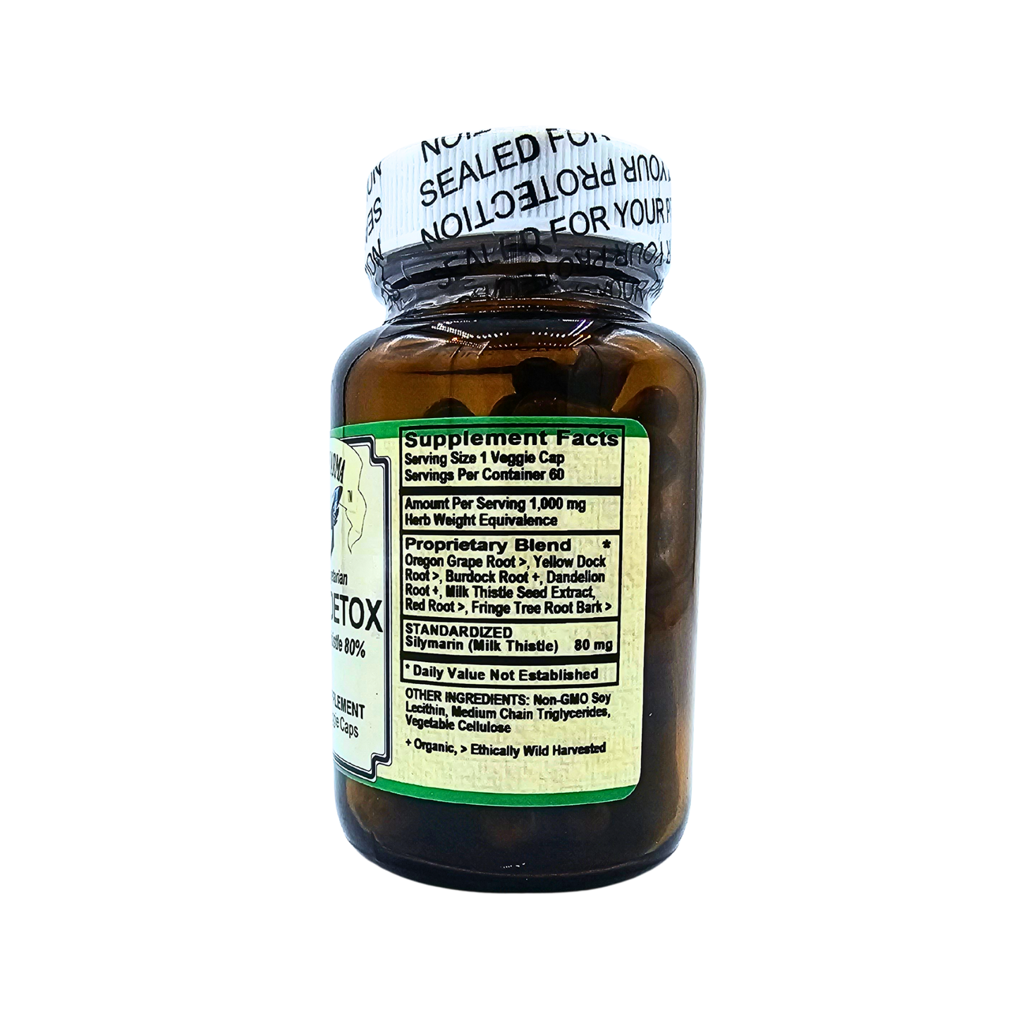 Liver Detox - with Milk Thistle - 60 Liquid Filled Capsules