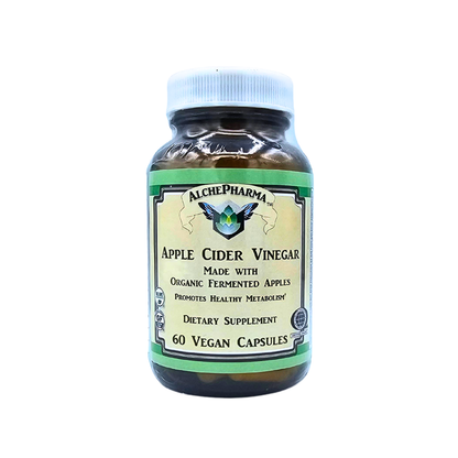 Apple Cider Vinegar - from Organic Fermented Apples - 60 Capsules
