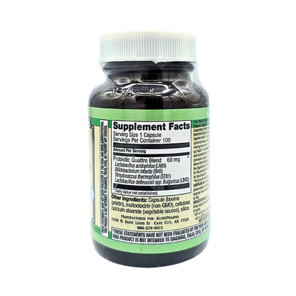 Probiotic Quattro - 15 Billion Active Cells - Capsules