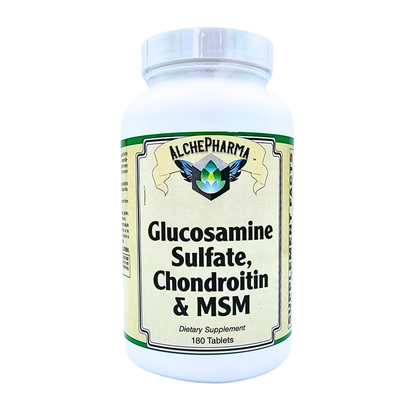 Glucosamine Sulfate, Chondroitin, & MSM Tablets