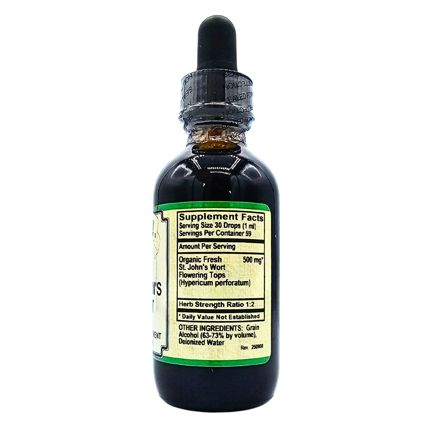 St. John's Wort - 500 Mg Herbal Tincture
